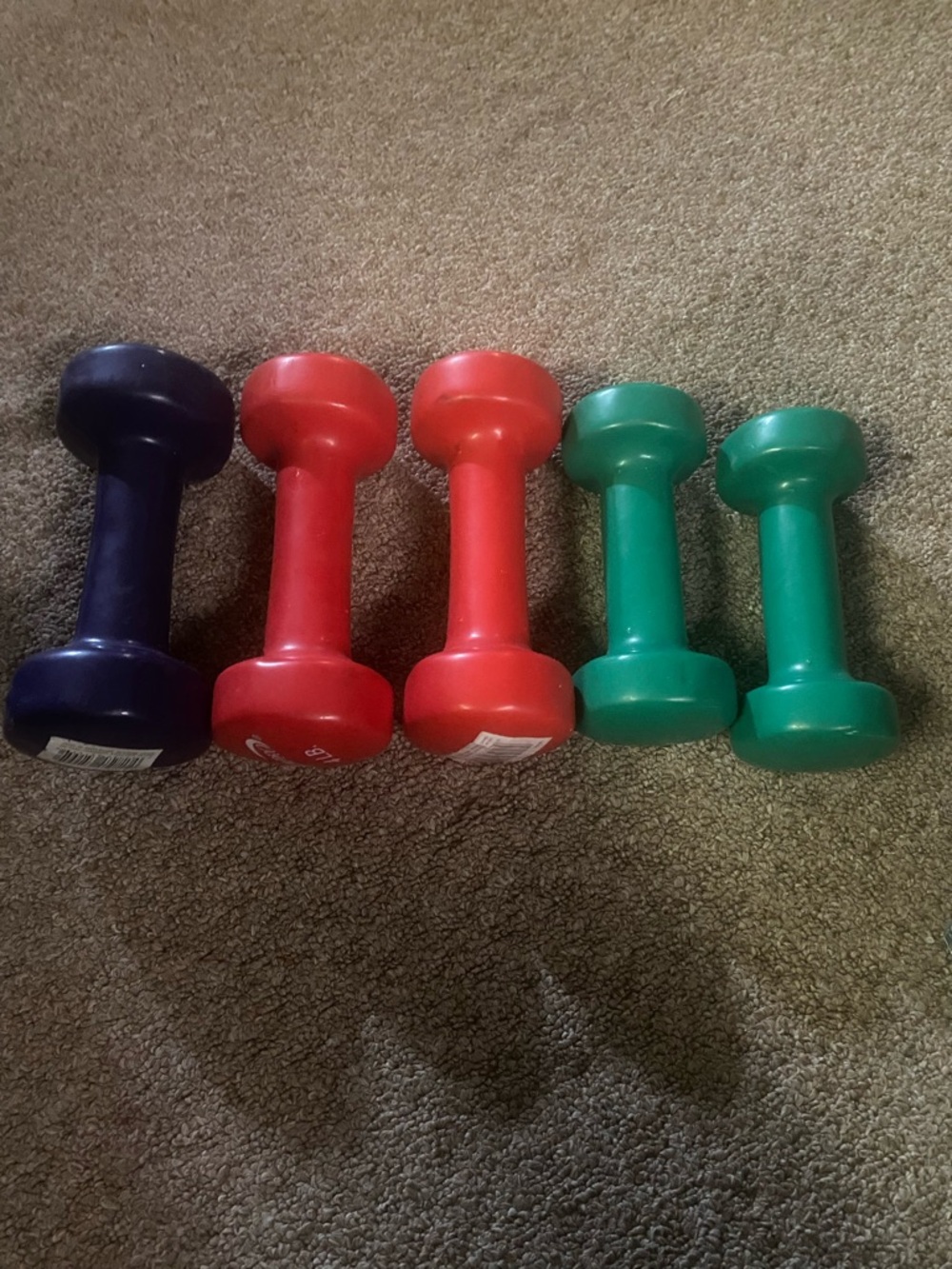 Colorfull weights